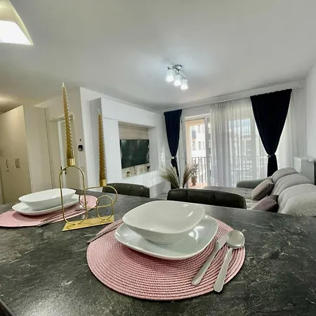 Cozy And Flats - Coresi Mall #brasov Lägenhet *